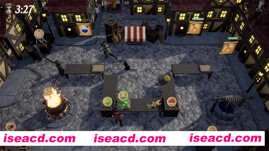 【休闲ACT/中文/可联机】魔幻女巫/Witchtastic V1.02 官方中文硬盘版【6.4G】