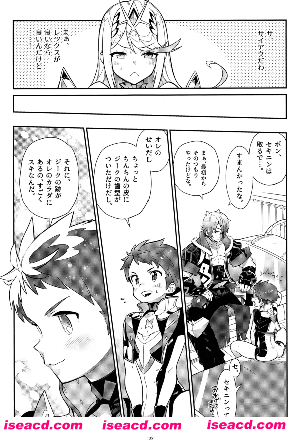 (C95) [刑法第60条 (主犯)] ジクレク温泉巡りシリーズ1「スペルビア奇譚」 (ゼノブレイド2)