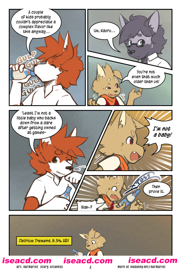 [furry兽 人][漫画][Harmarist]【AJ Gets The Drink】[全一话][百度云][未汉化][百度盘]
