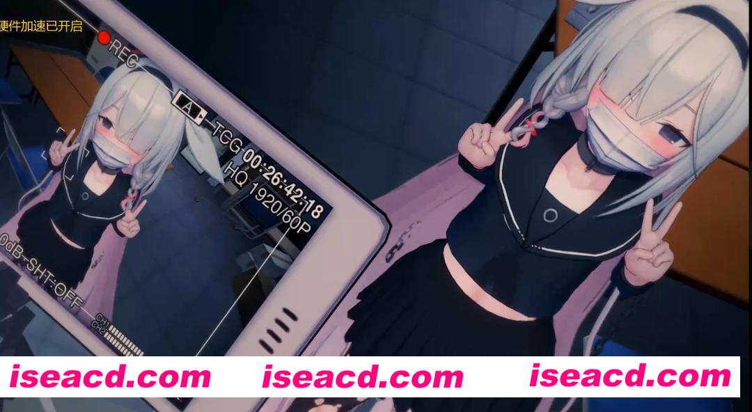 【MMD/中文/步兵】法國原神糕手 2月新作：蔚蓝档案NTR 直播绑架黑丝普拉娜 [1V]【500M/CV】