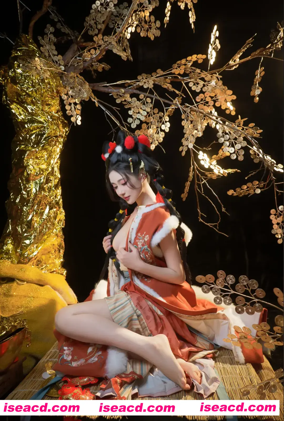 【COSPLAY/合集】年年 – 新作 4套 Cos [25元旦+情人节+城+飞天] [273P]【2G】