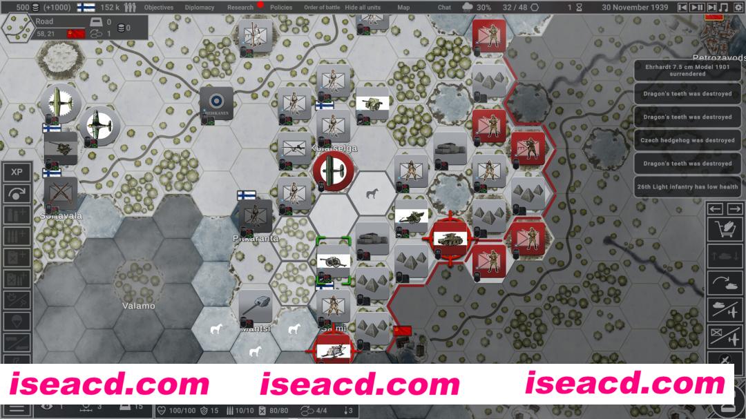 【战略SLG/中文/2D】《钢铁六边形（Hex of Steel）》v7.7.8 官方中文版【750M】