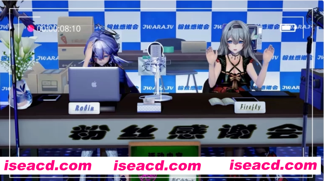 【MMD/步兵】zzzwen4月作品： 流萤知更鸟的粉丝感谢会 + 杏偶机器人妃咲 [2V]【1.9G/全CV】