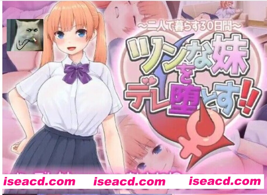 【日式SLG/AI汉化/动态】让傲娇妹妹娇羞沦陷!!~两人同居的30天 ツンな妹をデレ堕とす!! ~二人で暮らす30日間~ AI汉化版【1.3G/新作】