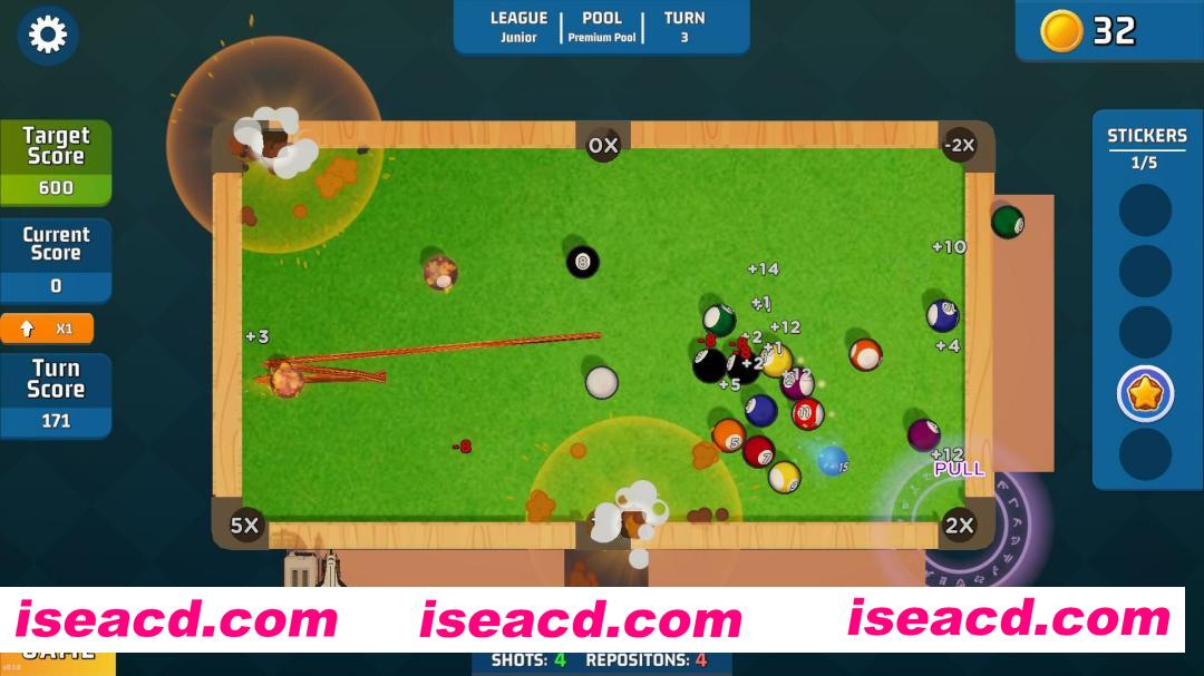 [休闲游戏/中文/2D] 巴拉多台球/Ballardo Build.19890579 官方中文版 [500M/新作]