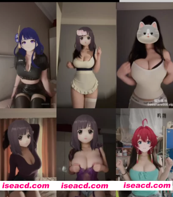 [视频/步兵/合集] 抖音50万粉博主：恋雾 木瓜大馒头超大尺度抖胸舞洗澡合集 [62V] [600M]