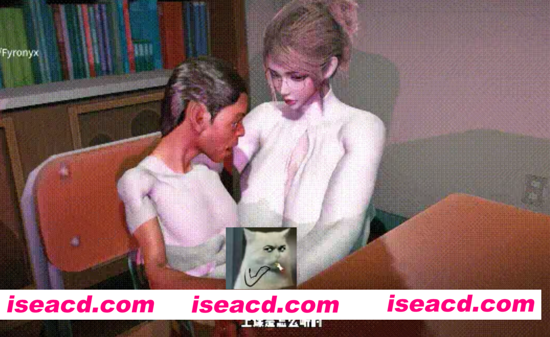 [3D动画/步兵] Fyronyx 考试作弊时被黑丝爆RU女老师抓到了 CV中配 20分 [1v] [400M/CV]